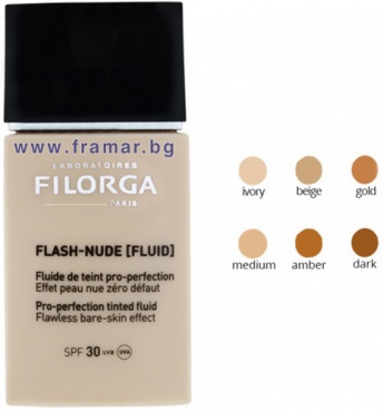 ФИЛОРГА ФЛАШ НЮД ФЛУИД СЪС SPF 30 00 30 мл FILORGA FLASH NUDE FLUID