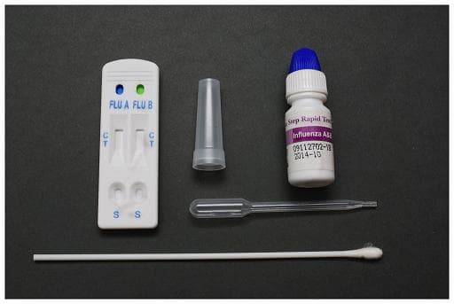      (Rapid influenza diagnostic test — RIDT)