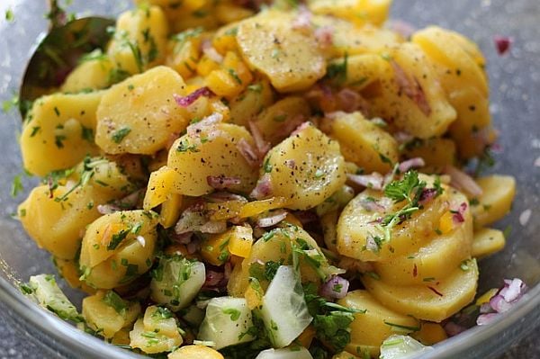 Картофена салата с тученица