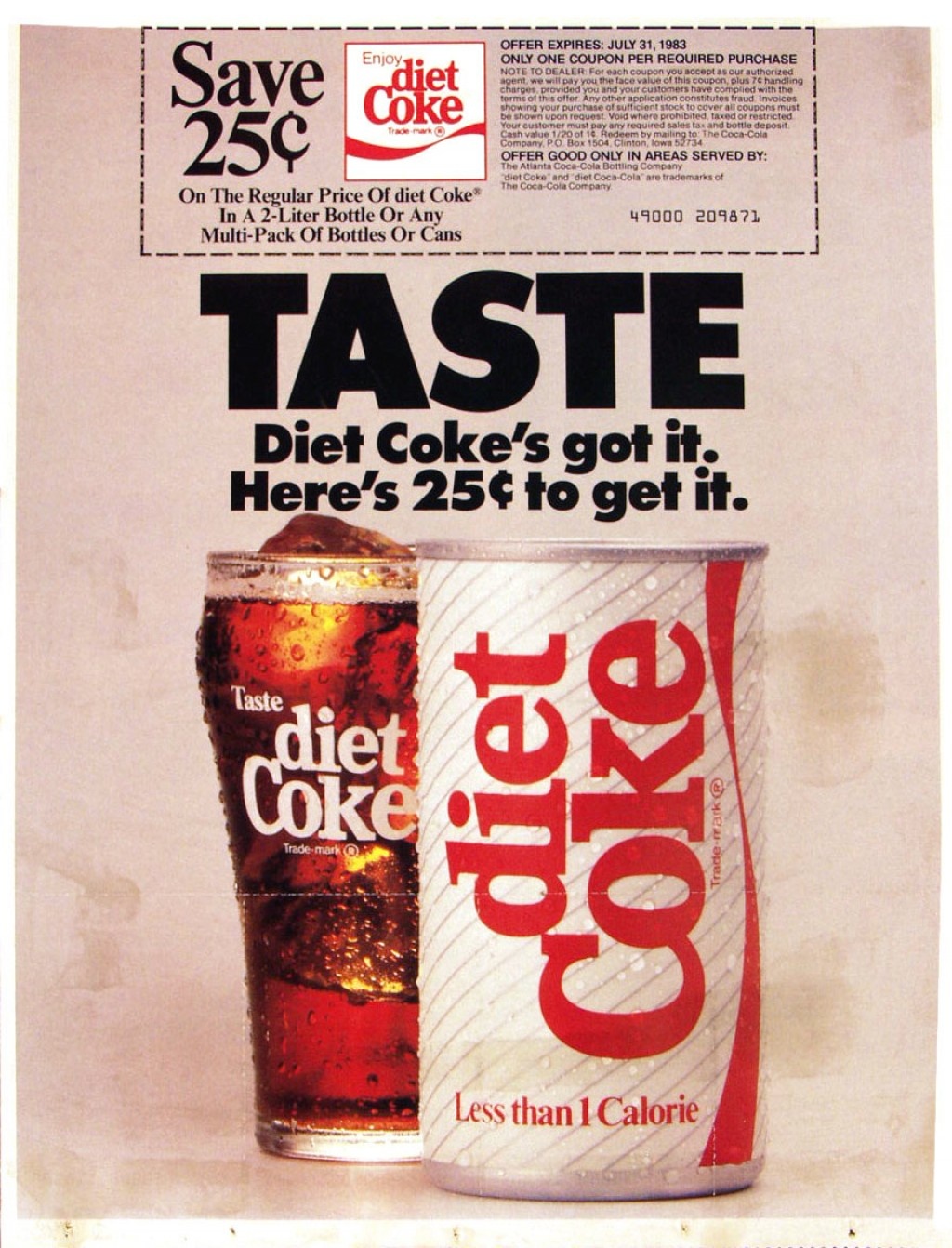 Реклама на Diet Coke Реклама на Diet Coke