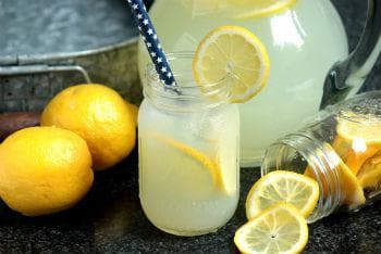 Сок от лимон с вода и мед