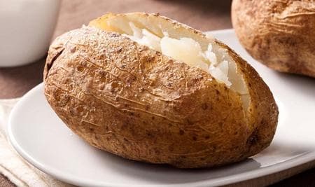 печен картоф