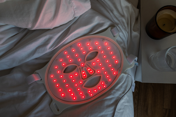 Светлинната терапия е само помощно, но не и основно средство в грижа за кожата led маска за лице, която свети в червено