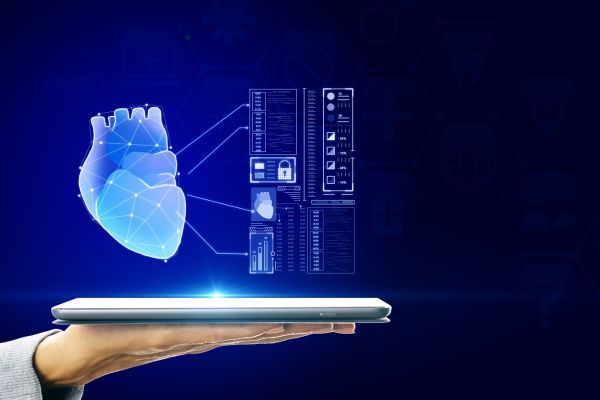 Дигиталните близнаци пресъздават електрическата активност на сърцето и показват как импулсите се движат през различните части на органа Дигитално копие на сърце