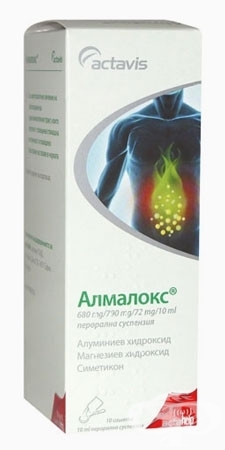 АЛМАЛОКС перорална суспензия 10 мл * 10
