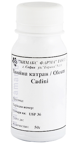 ОЛЕУМ КАДИНИ / ХВОЙНОВ КАТРАН 50 г ХИМАКС