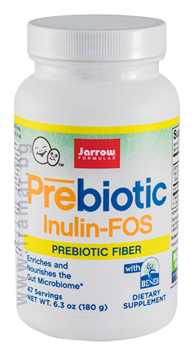 Prebiotic Inulin-FOS, 6.3 oz (180 g) Powder