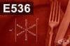 E536 - Калиев фероцианид (Potassium ferrocyanide)