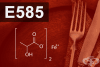 E585 - Железен лактат (Ferrous lactate)