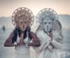 Най-сюрреалистичната сватба на годината се проведе по време на фестивала Burning Man 2018