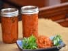Домашна апетитка с патладжани, домати, чесън и магданоз