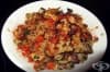 Ориз с бекон и стриди гъби