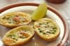 Печени картофи с грах и моцарела