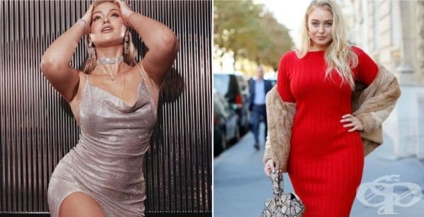 Топ модел plus size показва как да изглеждат пленителни жените с пищни форми