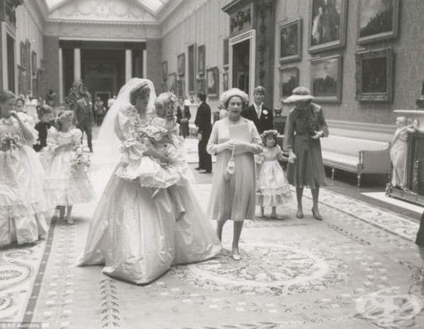 Сватбата на принцеса Даяна и принц Чарлз, 1981.