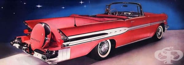 1957 Pontiac Star Chief кабриолет.