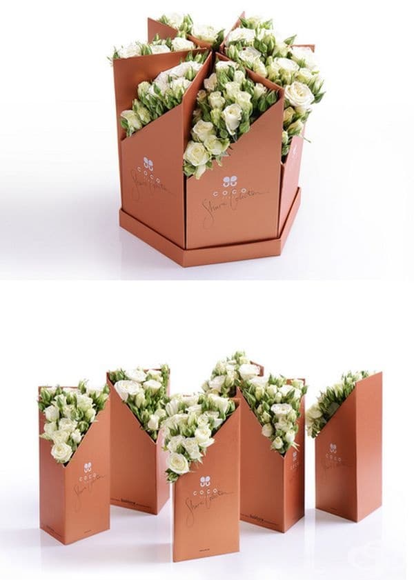 Букет от салона на Coco Fiori, който може да бъде разделен.