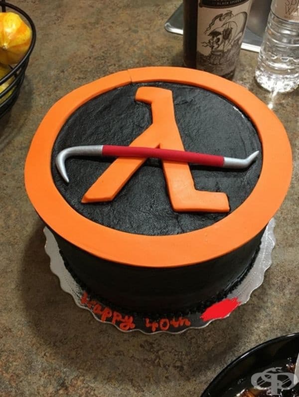 Торта "Half-Life".