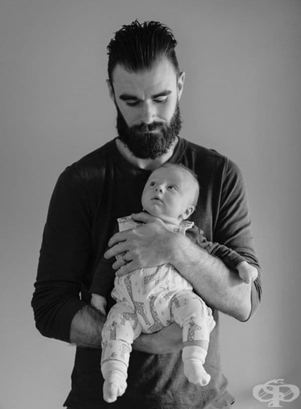 "Синът ми и брадата ми са на 3 месеца."