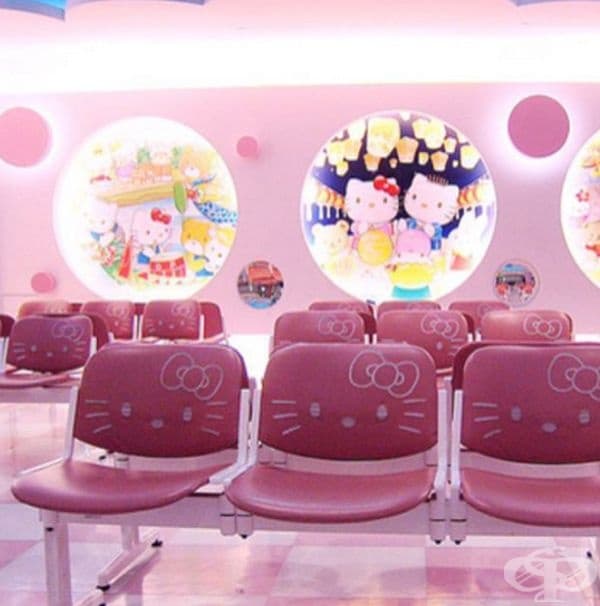 В Тайван откриха първото родилно отделение в света в стил Hello Kitty