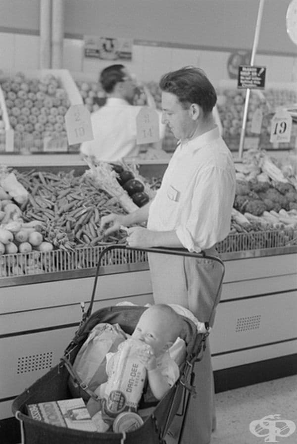 Пазаруване в Coop Store, Мериленд, 1938 г.