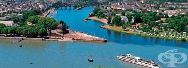 Мозел и Рейн, Германия.