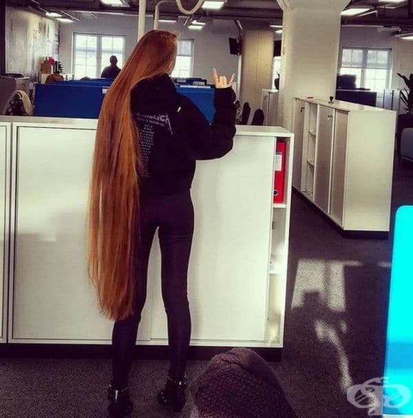 Рапунцел в реалния живот.