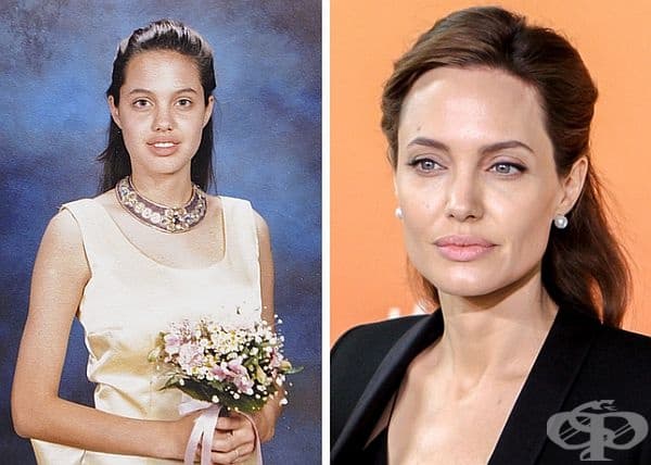 Анджелина Джоли. Анджелина Джоли винаги се е интересувала от тъмната страна на живота. Като малка е заявила, че иска да бъде управител на погребална агенция.