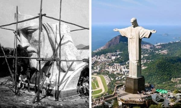 Статуята на Христос Спасител, Рио де Жанейро, Бразилия.Строителство: 1922-1931 г