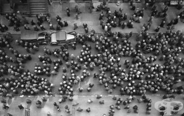 През 1939 г в Ню Йорк всички са носели шапки.
