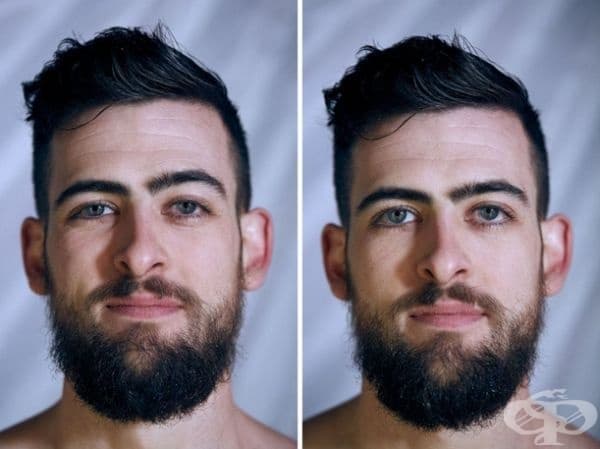 Фотограф показва как изглеждат хората, когато позират с дрехи и без тях