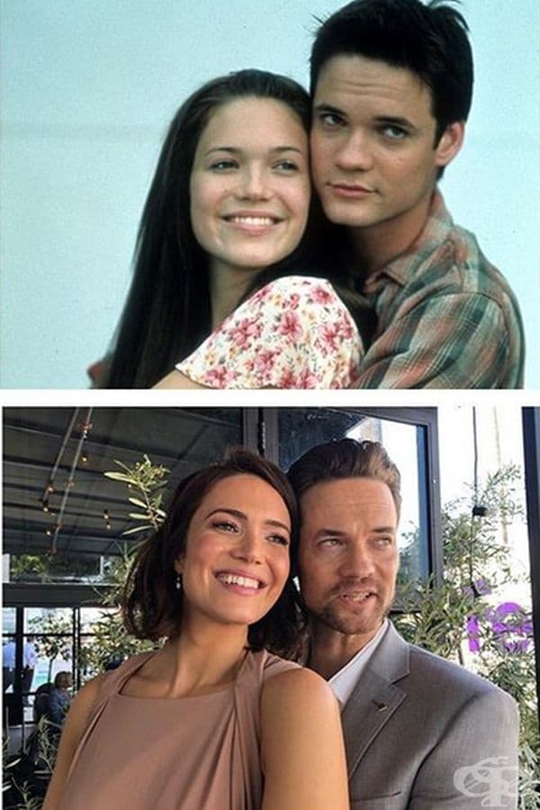 „Незабравимата“, 2002 и 2019 г. На 25 март Манди Мур получи звезда на Холивудската алея на славата. Колегите й от This Is Us дойдоха да я подкрепят. Шейн Уест произнесе трогателна реч и подари на актрисата снимка от снимачната площадка на мелодрамата.