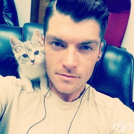 Мъже с котки е най-новата мода в Инстаграм