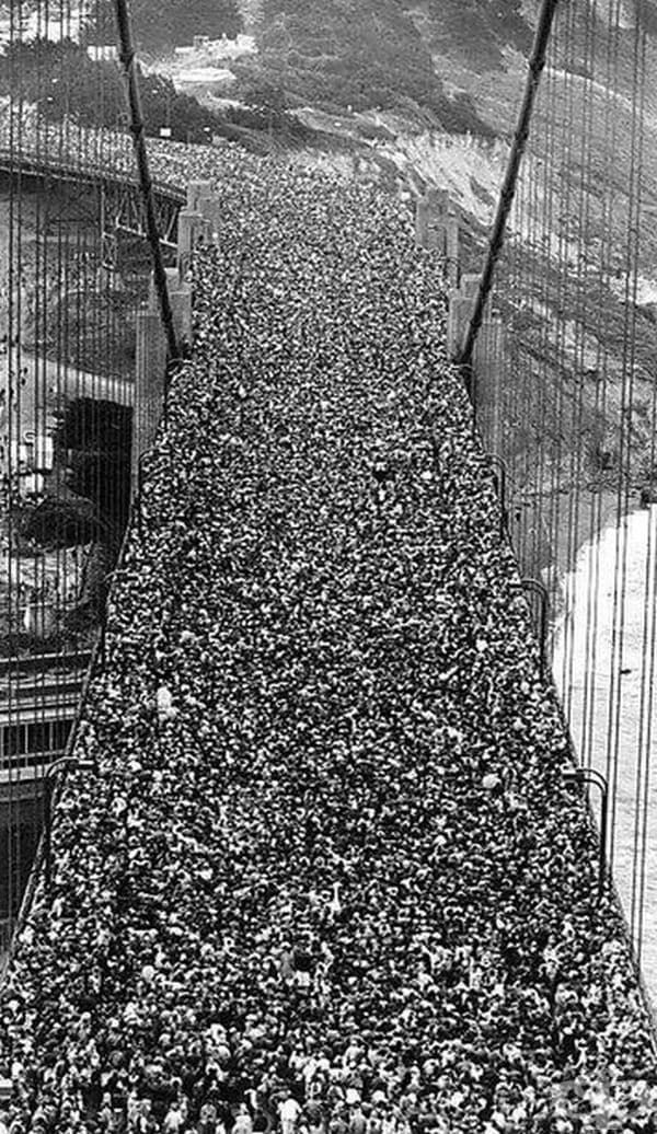 Откриване на моста "Голдън Гейт", Сан Франциско, 27 май 1937 г.