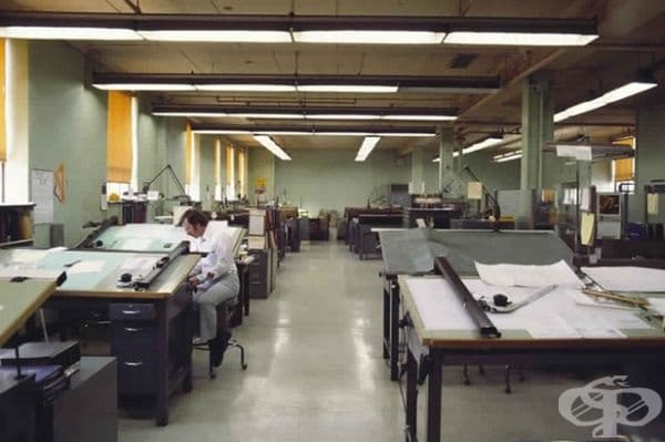15 невероятни ретро снимки показват как са работили хората преди AutoCAD