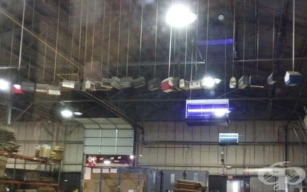 Преди 35 години в този завод се е пенсионирал човек, който е закачил кутия за обяд за тавана на склада. От тогава това се е превърнало в традиция и всеки пенсионирал се окачва кутия за обяд.