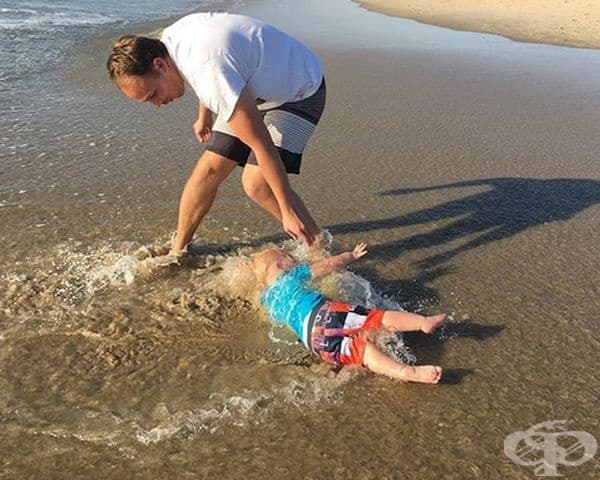 Когато вълната ви грабне.