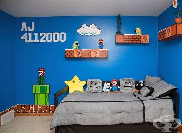 Тези рафтове са достатъчни, за да зарадват всеки фен на Super Mario Bros.