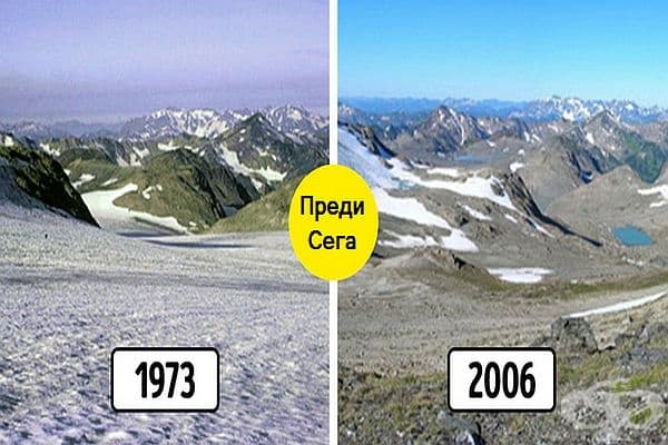 Изменението на климата и глобалното затопляне са реални. Ето едно доказателство за това.