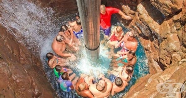 Воден асансьор в Хавай.