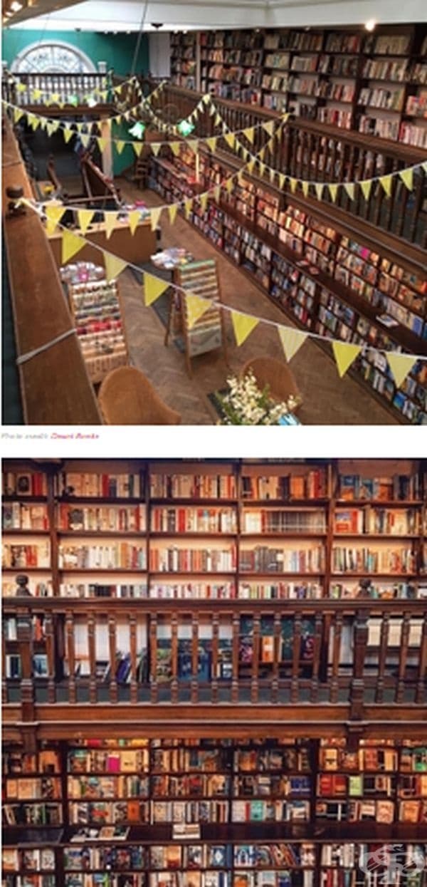 Daunt Books on Marylebone High Street в Лондон, Великобритания