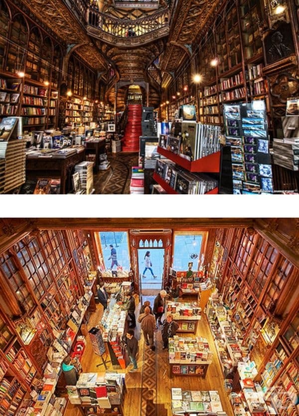 Livraria Lello в Порто, Португалия