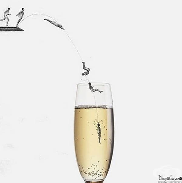 24 произведения на италиански художник, който слива реалност и фантастика - част 1