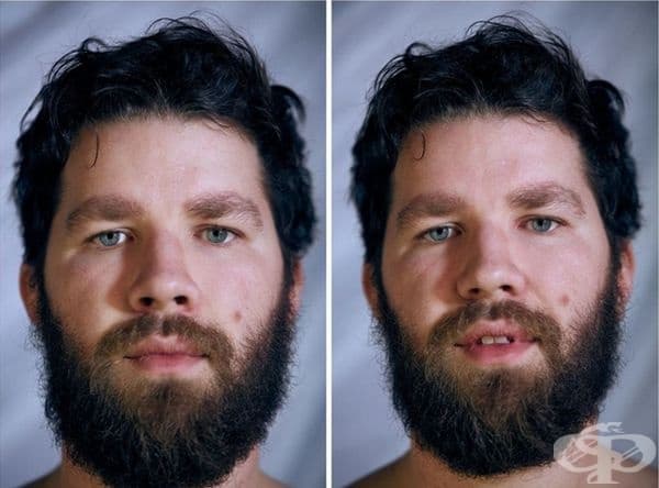 Фотограф показва как изглеждат хората, когато позират с дрехи и без тях
