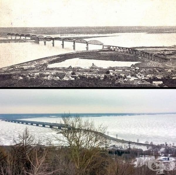 Не само градовете стават големи, но и реките.
