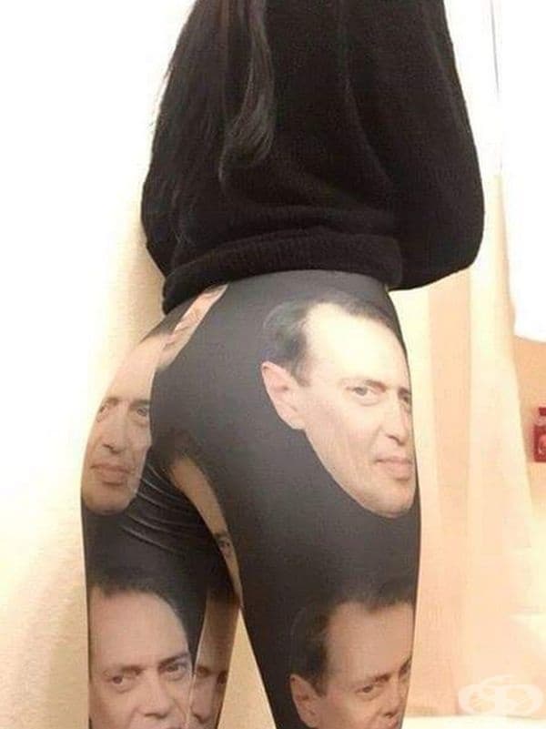 Клин с образа на Стийв Бушеми.