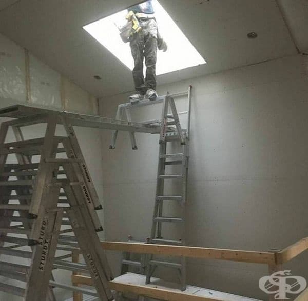 Безразсъдство и смелост в едно.