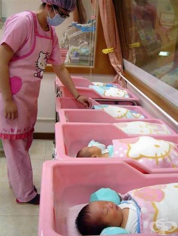 В Тайван откриха първото родилно отделение в света в стил Hello Kitty