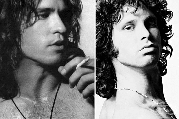 Вал Килмър като Джим Морисън във филма "The Doors" (1991)