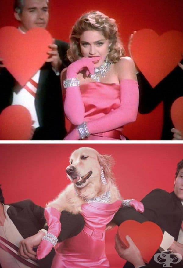 "Material Girl", музикално видео.